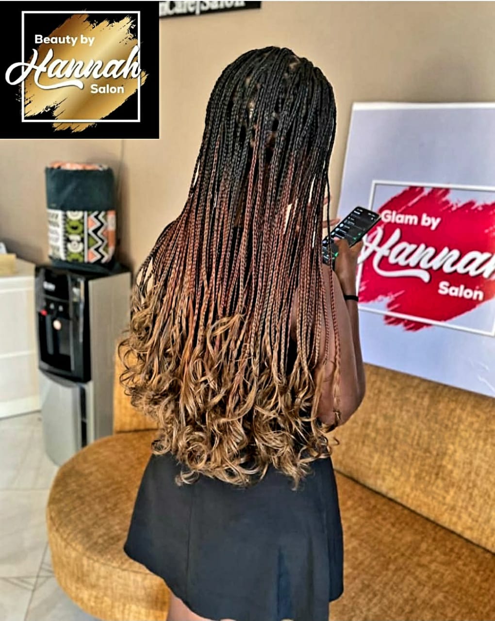Natural hair style