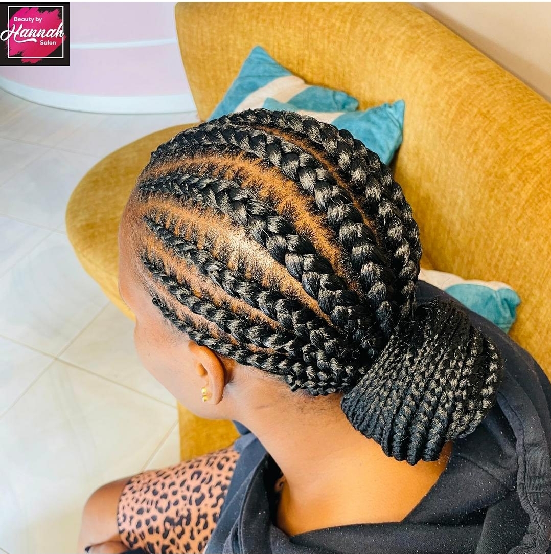 Natural hair style