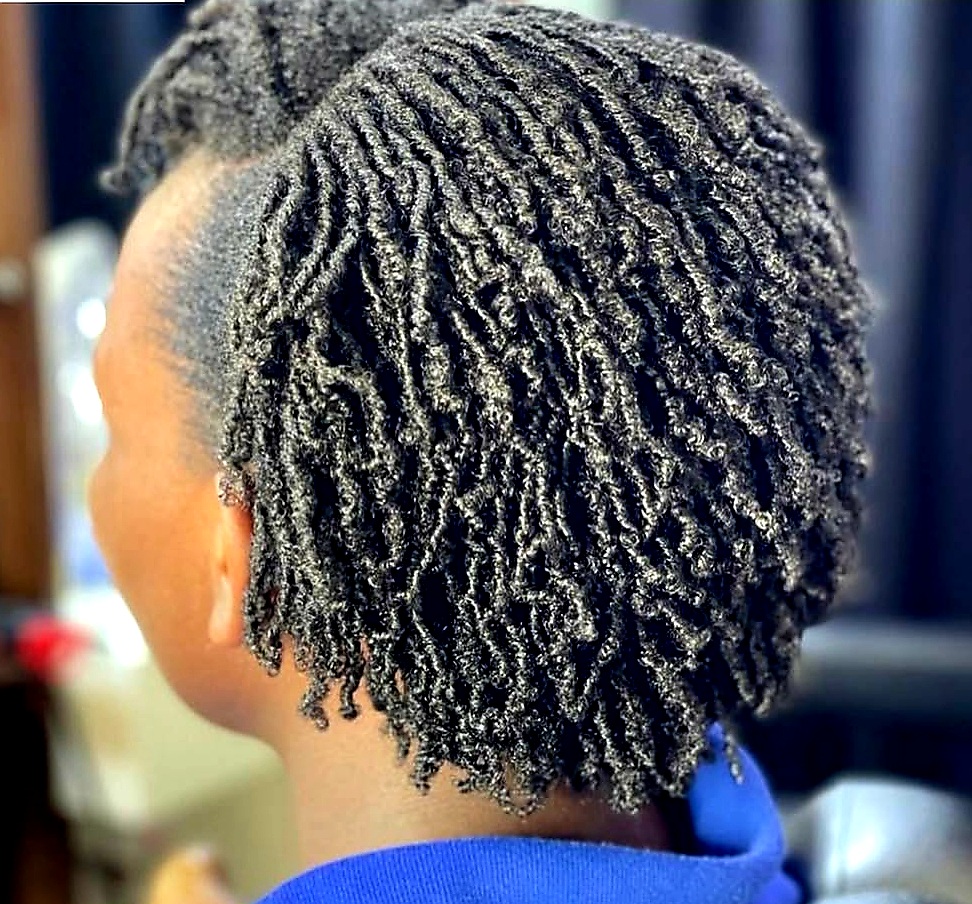 Natural hair style