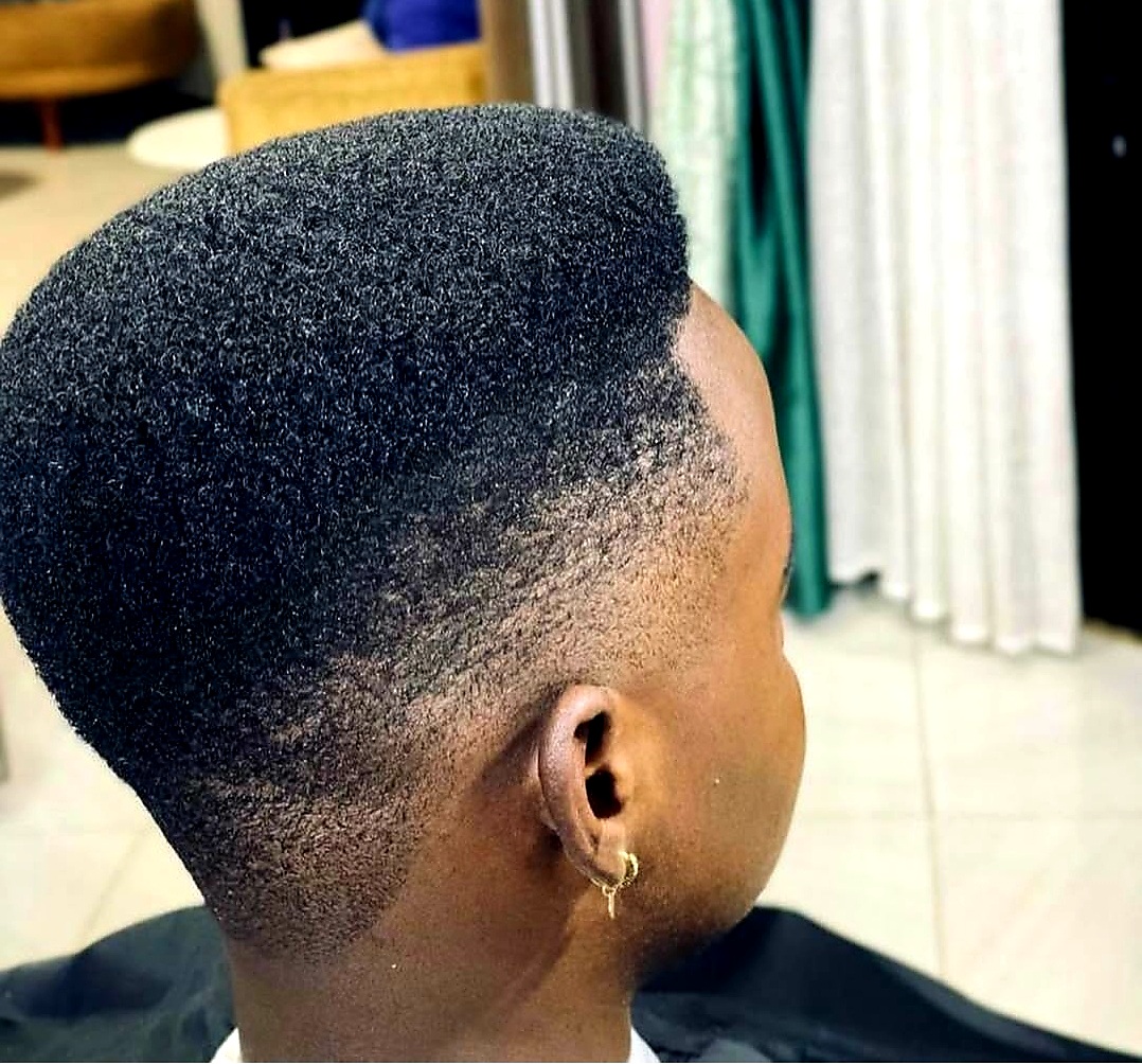 Natural hair style