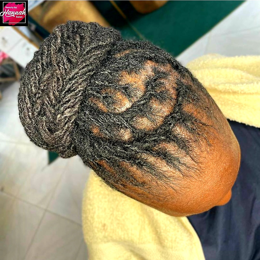 Natural hair style